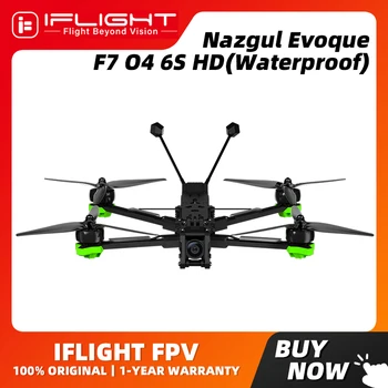 IFlight Nazgul Evoque F7 O4 6s HD Versione impermeabile Drone Borg Mini F7 FC V1.1 FC Borg 60R 4-IN-1 ESC BLITZ GPS a lungo raggio