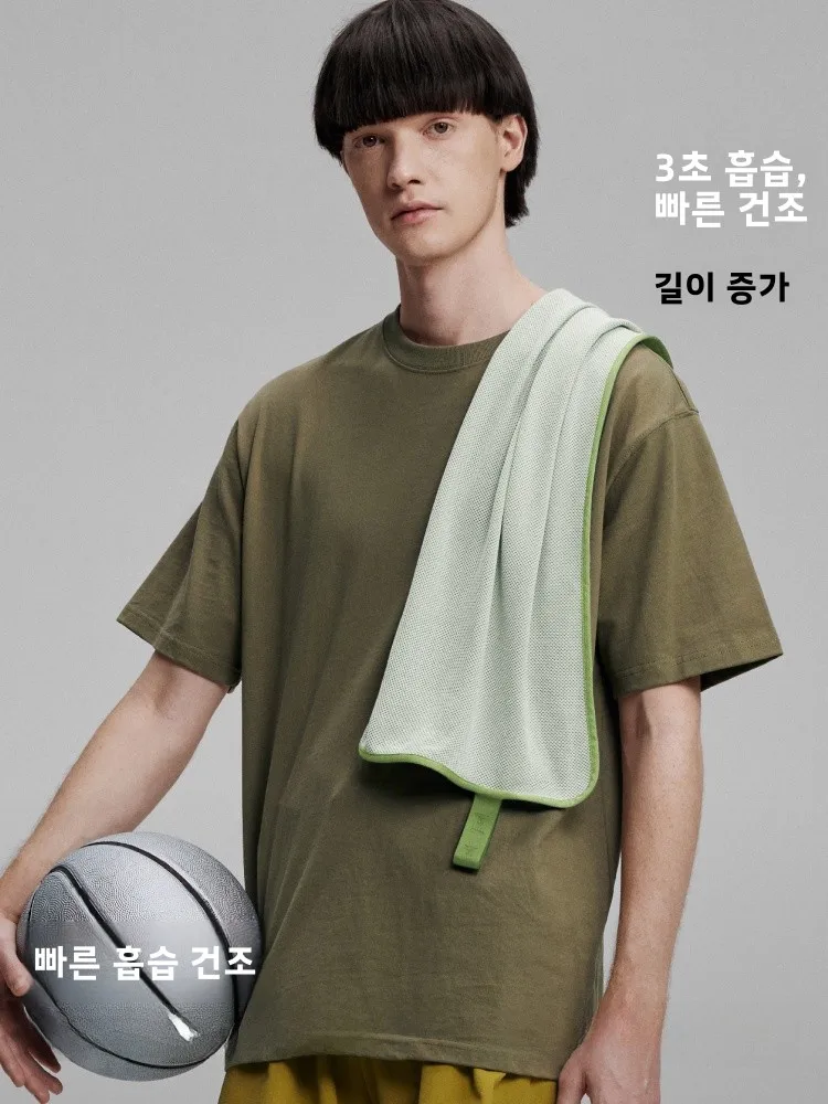 Bananain Nitrogen 301D 남성용 시원한 빠른 건조 땀 흡수성 배드민턴 통기성 피트니스 메쉬 여성용 스포츠 타월