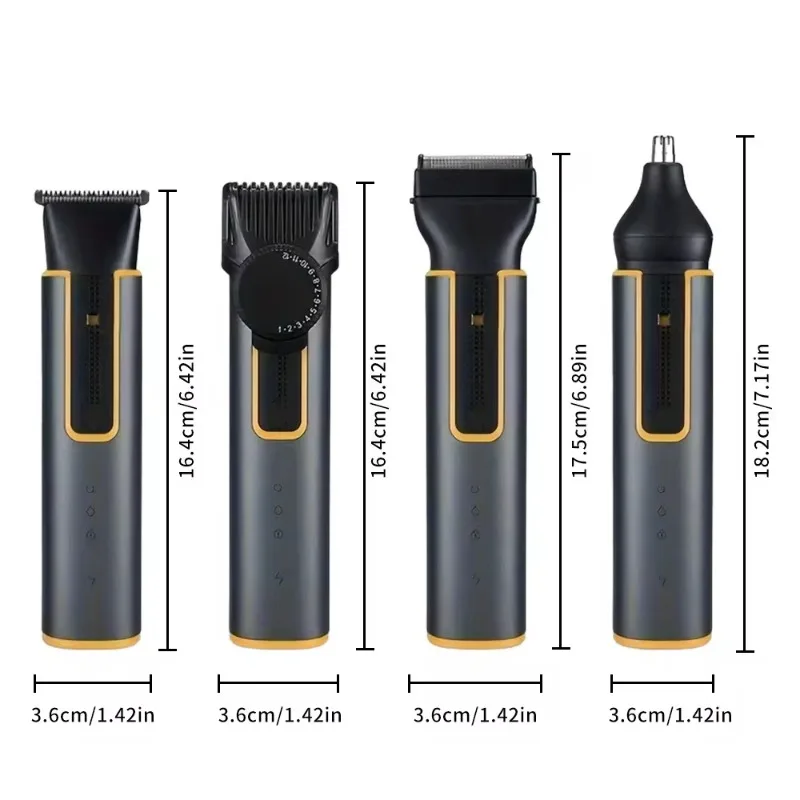 4 in 1 Body Hair Trimmer Lady Shaver Electric Eplilator Bikini Hair Removal Body Groin Trimmer Shaver Body Groomer Grooming Kit 6