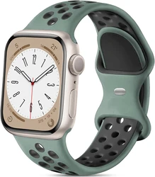 Premium Silicone Strap for Smartwatch Bands - Durable & Stylish Replacement Bracelet (Cargo Khaki)
