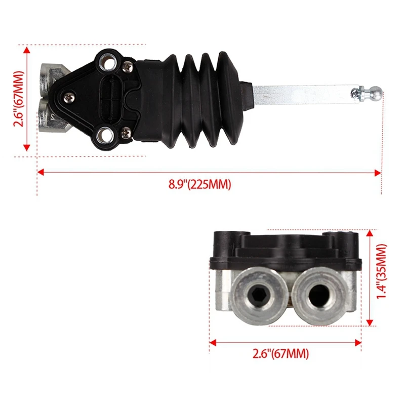Car Balance Height Control Valve Air Suspension Pressure Chamber Leveling Valve 4640070110 For MB DAF Trucks