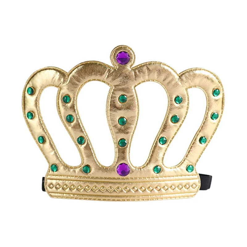 Golden Crown Hat for Kids' Birthday Party - Princess/Prince Party Accessory