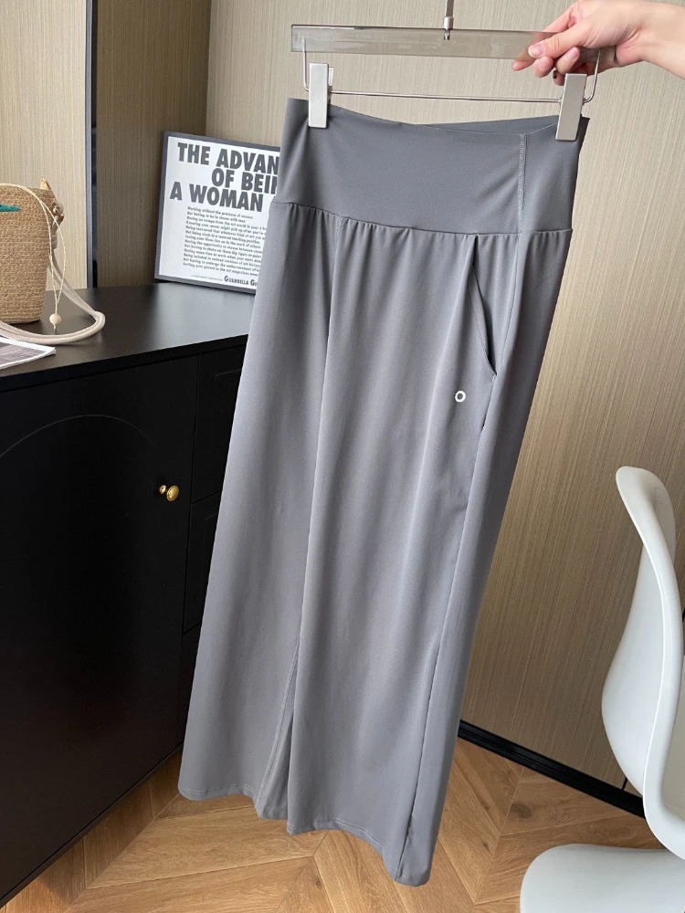 سراويل يوجا رياضية مستقيمة الساق للنساء سراويل يوج...