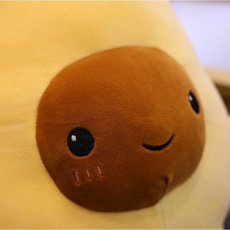 Avocado Fruits Plush Plant Toys Kawaii Cartoon Cute Stuffed Doll Cushion Boys Girls Anti Stress Cushion Pillow For Kids Children