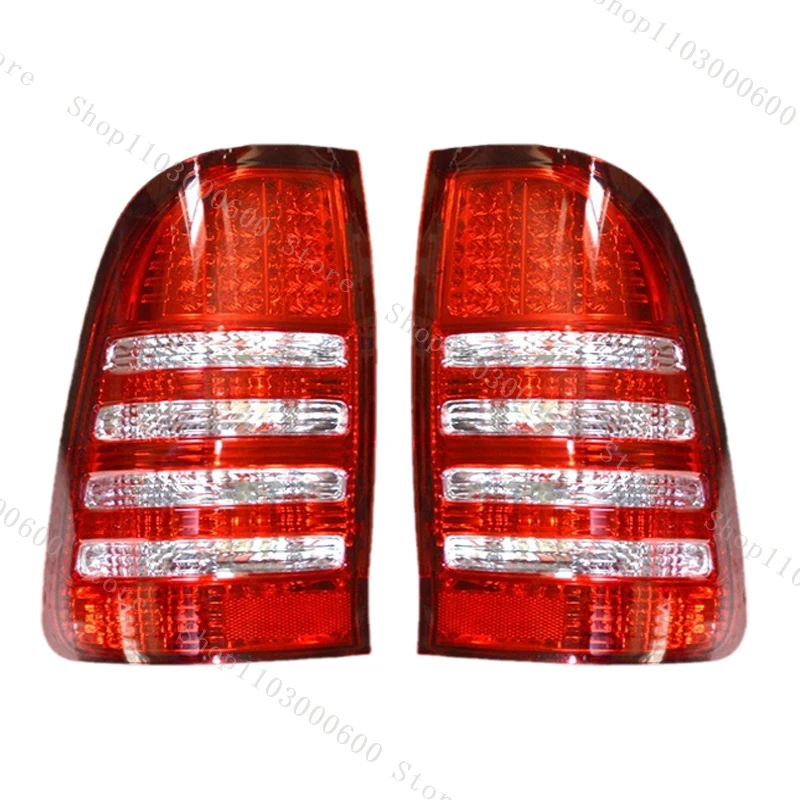 

2PCS For Toyota Hilux Vigo Pickup 2008-2011 Rear Bumper Tail Light Taillamp Brake Stop Turn Signal Reflector Lamp No Bulb