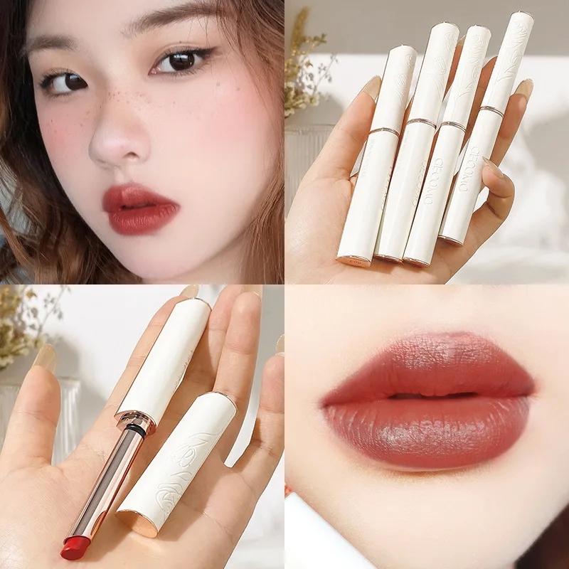 

Sweet Talk by GEMENG - Moisturizing Lip Balm with Perfect Matte Finish and Brightening Effect, Non-sticky Lip Makeup