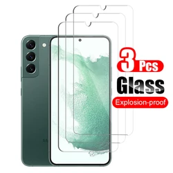 Premium Tempered Glass Screen Protector - 3 Pack, Ultra - Durable 10H Hardness (For S23)