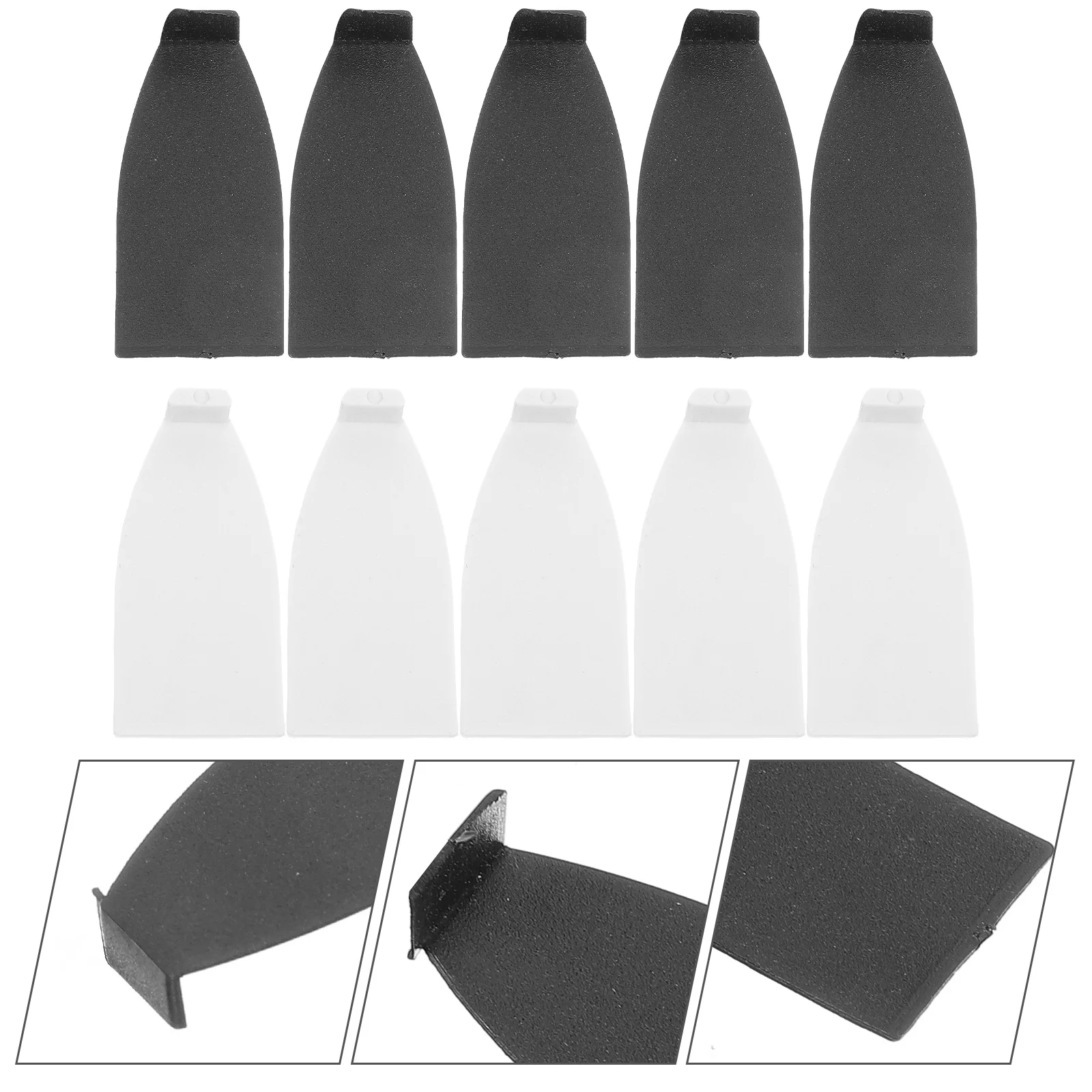 

10pcs Violoncello Bow Tips Cello Bow Tip Violoncello Bow Repair Parts Cello Accessories