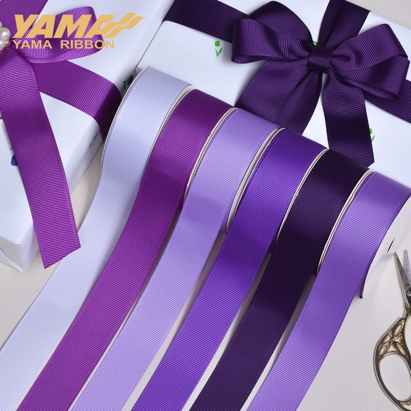 Wholesale Blue Purple Grosgrain Ribbon – 100 Yards for DIY Crafts and Decorations