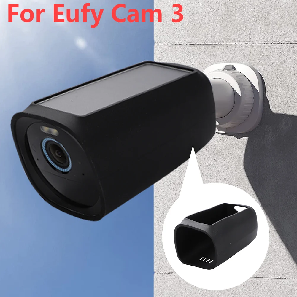 Custodia protettiva in silicone Custodia resistente alle intemperie morbida per eufyCam 2C/2C Pro  30