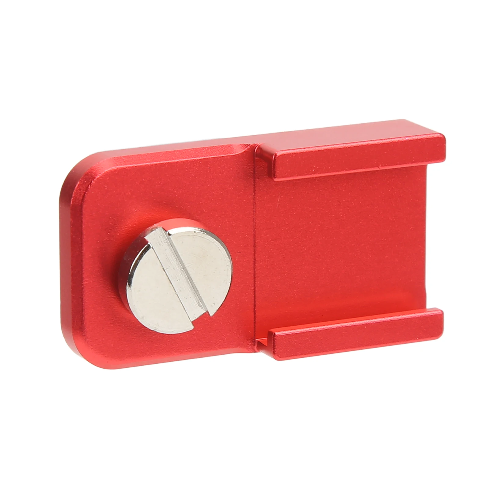 1/4인치 나사가 있는 알루미늄 합금 콜드 슈 마운트 어댑터, 카메라 마이크 및 조명용 액세서리