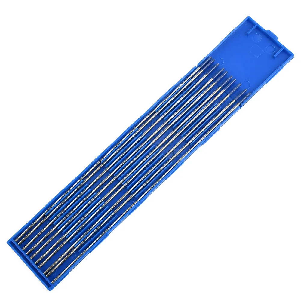 Lanthanum Tungsten Electrodes 0.04" 1/16" 10 Pcs 2% Blue 3 Sizes 3/32" Lanthanated Lanthanum Low Current 2