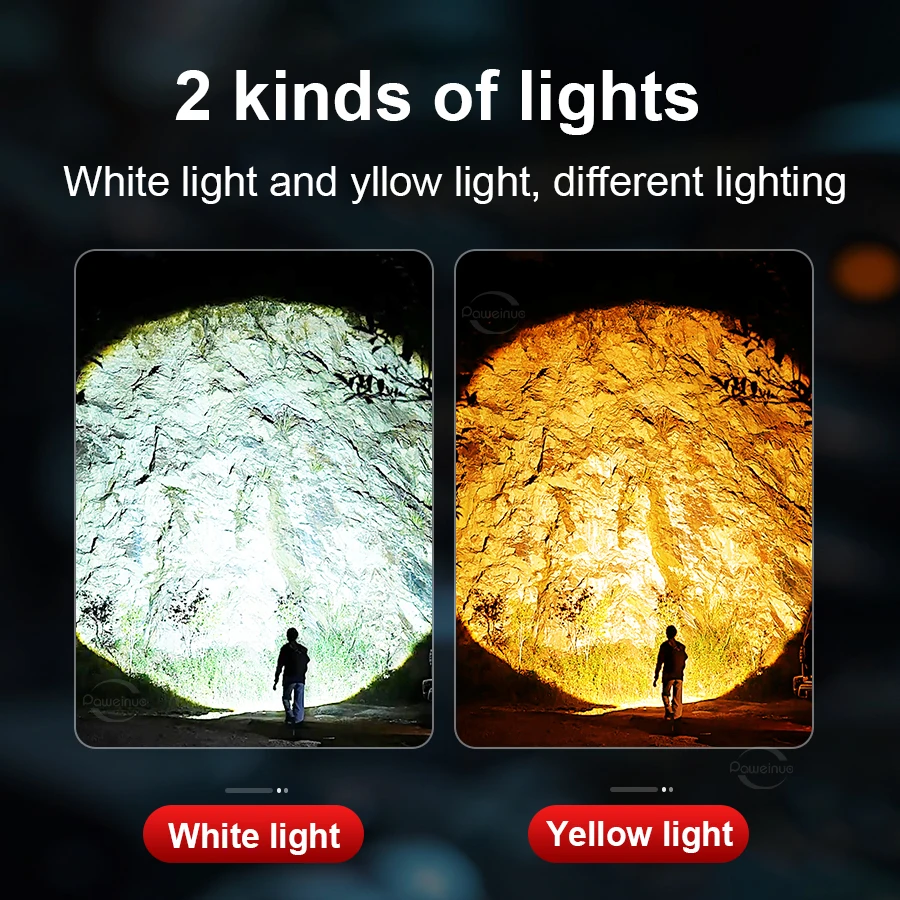 85000000LM 고출력 LED 헤드라이트 3500M 초강력 헤드 플래시라이트 18650 LED 헤드 랜턴 작업용 헤드 토치 듀얼 라이트