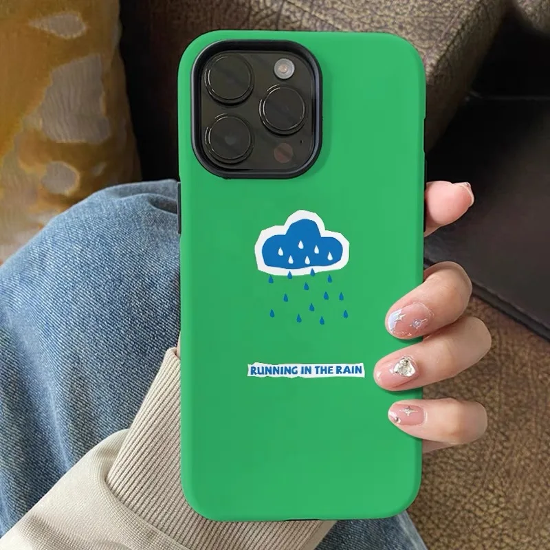 Summer Blue Clouds Phone Case - Stylish Back Cover