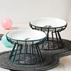 Ceramic Bowl with Metal Stand for Cat, Pet Food, Snack Bowl, Feeding Drinking Elevated Feeder, Kitten and Puppy Dish, Pet Supply 6