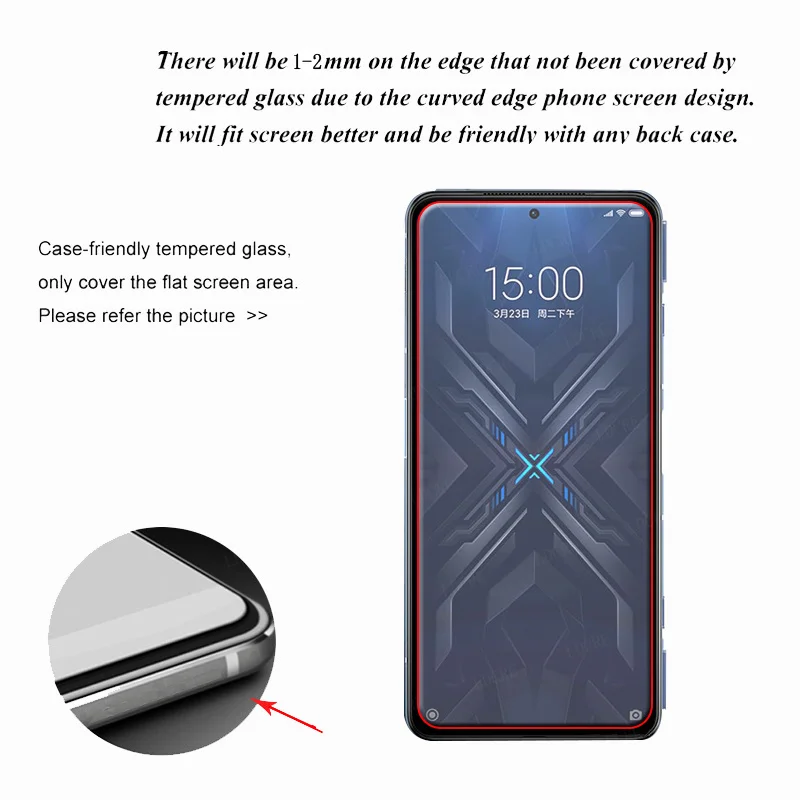 Premium Tempered Glass Screen Protector and Lens Film