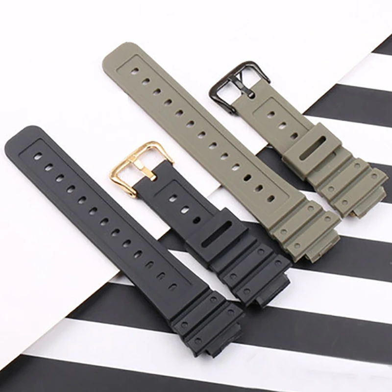 Фото Ремешок из смолы для часов аксессуары для Casio G-SHOCK DW5600 G5600E GW-5000 GW- M5610 спортивный водонепроницаемый силиконовый ремешок для часов браслет №1