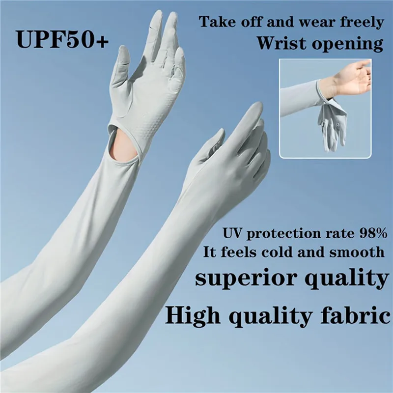Women's Non Slip Rain Glove Single - White