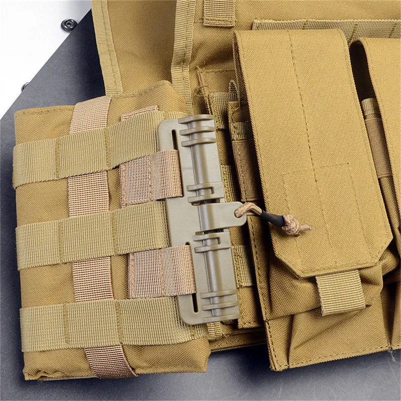 Tactical Quick Removal Vest Buckle Set Durable Quick Release System Kit for JPC CPC NCP XPC 6094 420 Vest Accessories