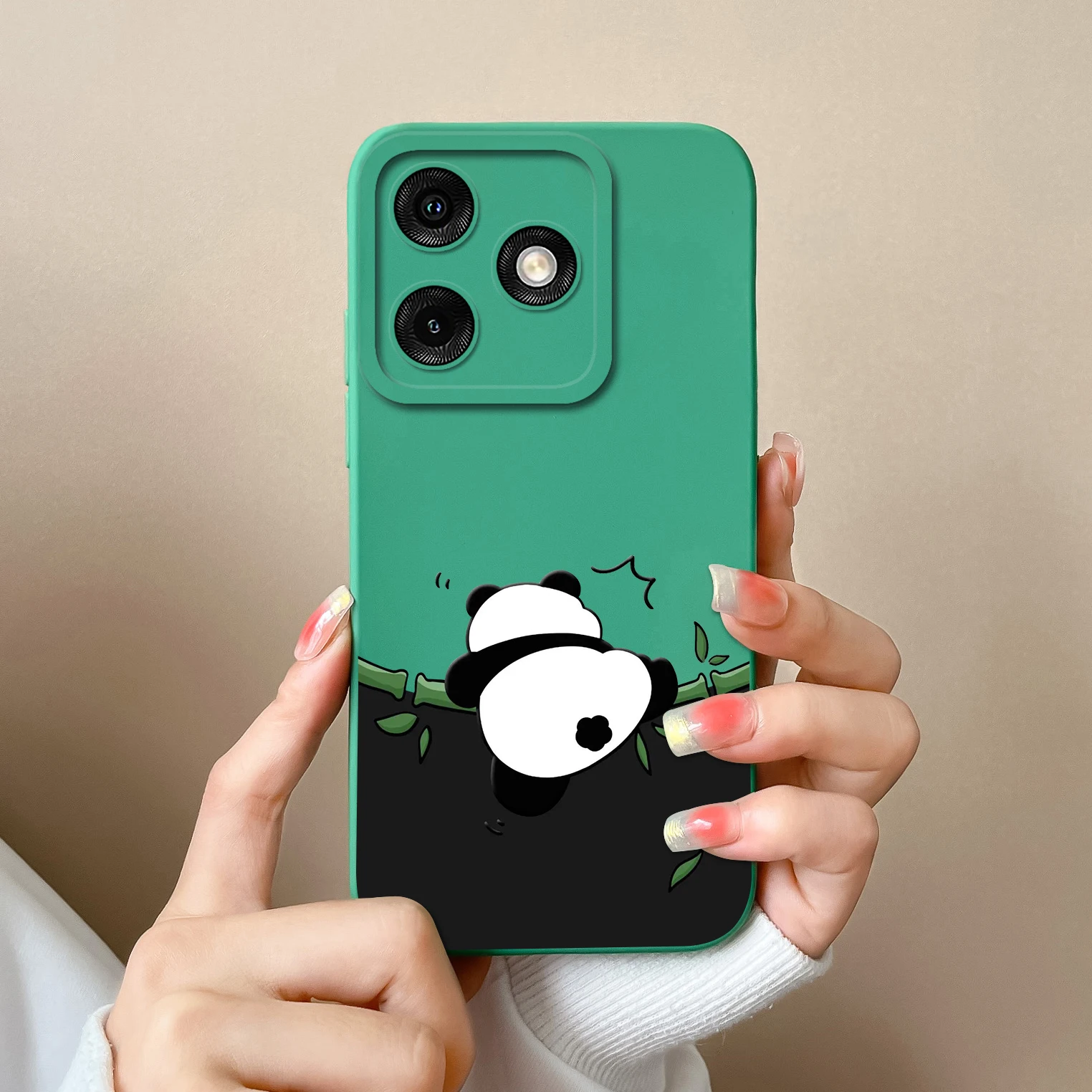 Soft Liquid Silicone Shockproof Back Cover - High Quality Lightweight Bumper Case, Various Styles Available