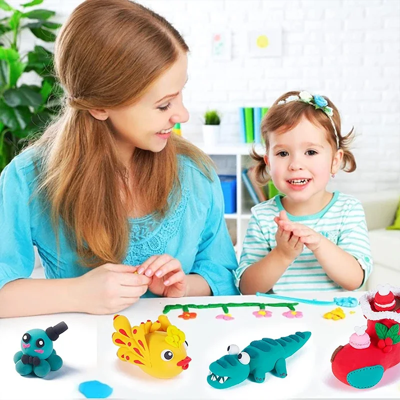 36-Color Air Dry Clay Set 6