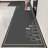 Mat for Kitchen Pvc Waterproof Carpet Anti-slip Home Decoration Area Rug Leather Entrance Doormat Alfombra De Cocina 주방 깔개 3
