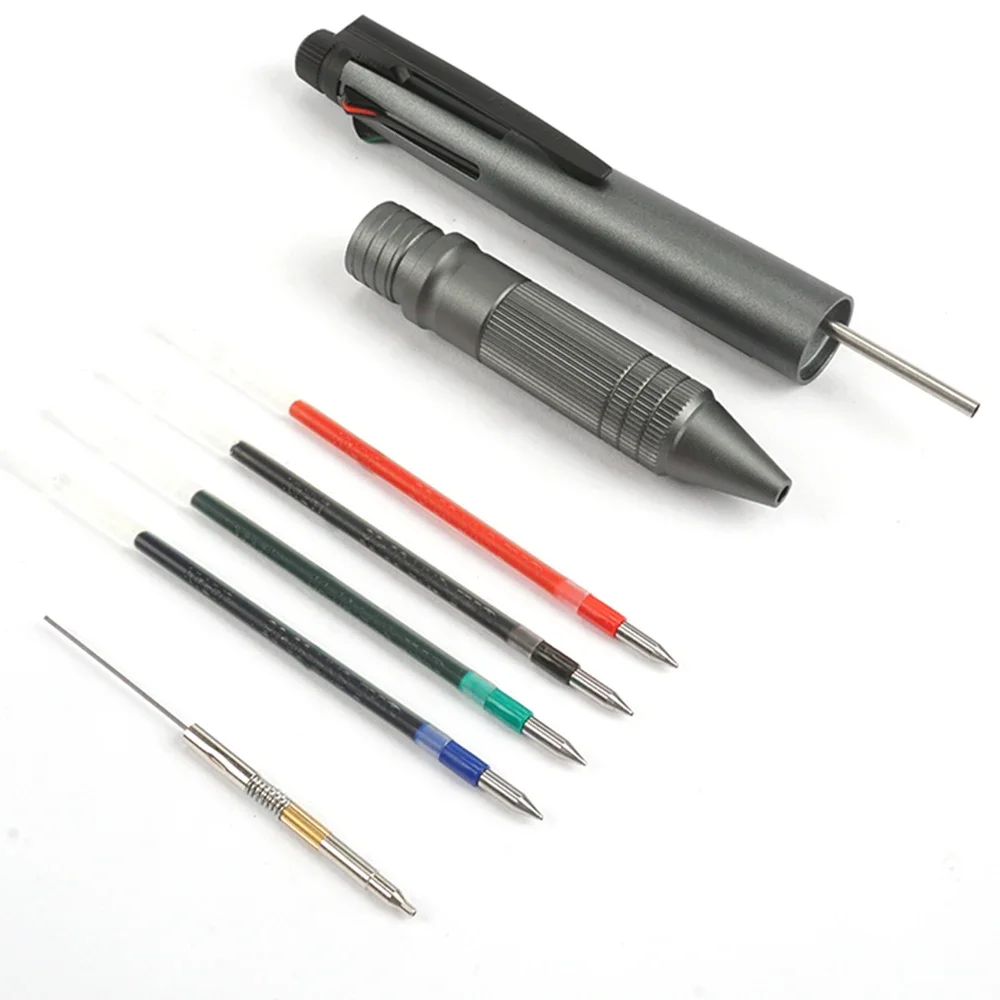 Japan UNI Multifunctional Ballpoint Pen 4+1 Low Center of Gravity Quick Drying Jetstream MSXE5-2000A Business Office Supplies