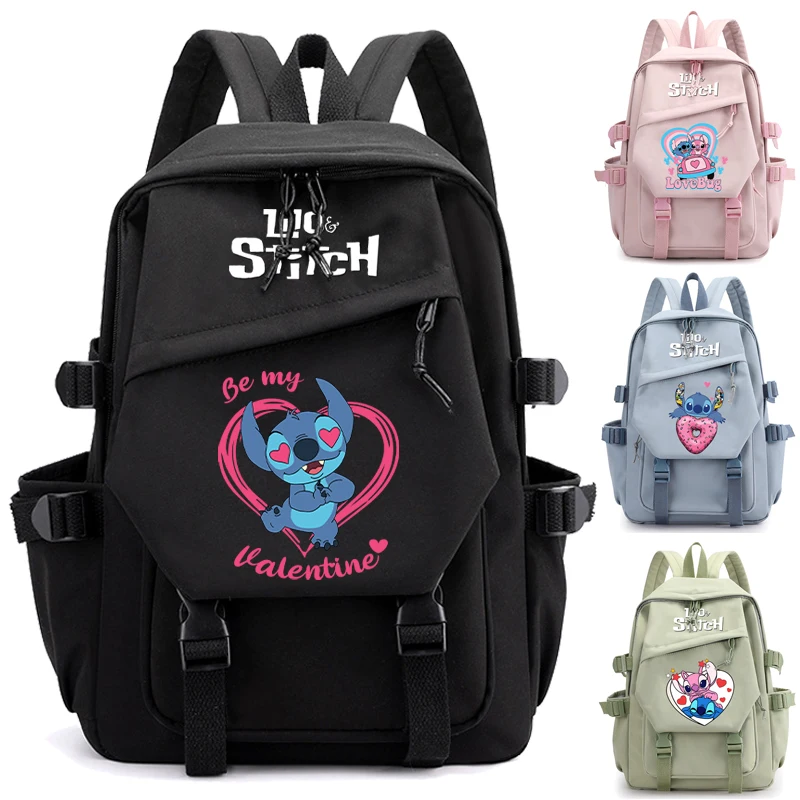 

Рюкзак из аниме «Лило Стич» для девочек-подростков, женский рюкзак для путешествий, школьные рюкзаки