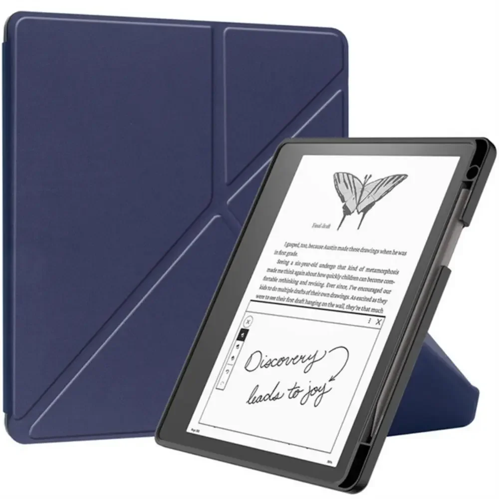 Smart Multi-Fold Stand Case with Magnetic Closure and Auto Wake/Sleep
