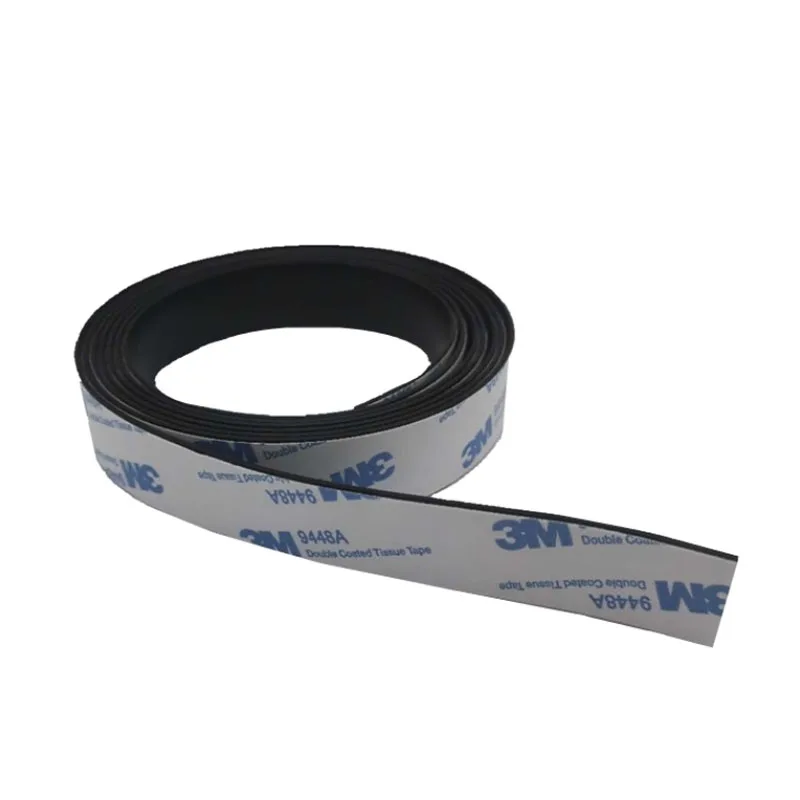 Striscia Di Silicone Autoadesiva Monofacciale Nera Foglio Di Piastra In Gomma Siliconica Tappetino Antiscivolo Per Alte Temperature - Foto 6