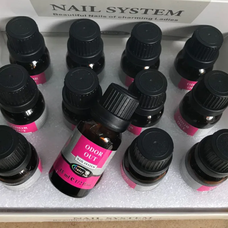 1pcs Nail Art Peach Fragrance Odorizer 15ML Acrylic Liquid ODOR OUT Odor Removal Liquid Bottled Nail Art Peach Odorizer &