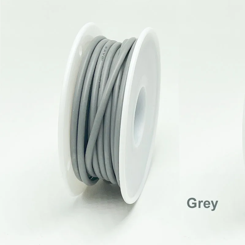 Vibrant Silicone Tinned Copper Wire Set - Multi-Gauge Stranded Cable Collection