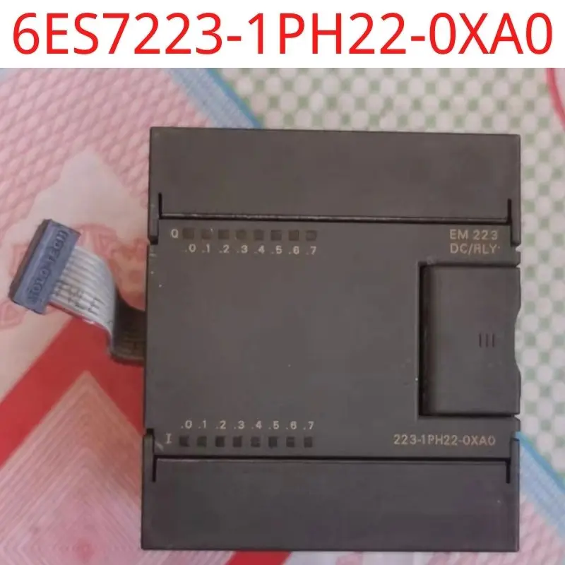 

used test ok real 6ES7223-1PH22-0XA0 SIMATIC S7-200, Digital I/O EM 223, only for S7-22X CPU, 8 DI 24 V DC,