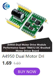 TB6612/DRV8833 Dual Motor Driver 1A TB6612FNG für Arduino Mikrocontroller Besser als L298N – Detail 12