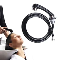 Shampoo Bed Bowl Shower Head Professional Hair Salon Shower Nozzle With Hose Non-pressurized Nozzle Bathtub Faucets 1