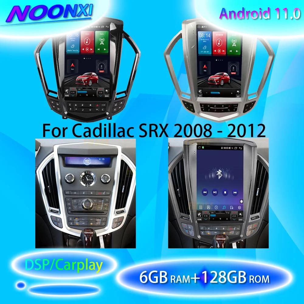 

Android 11 For Cadillac SRX 2008 2009 2010 - 2012 128G Car Radio Multimedia Player Stereo GPS Navigation Carplay Video Head Unit