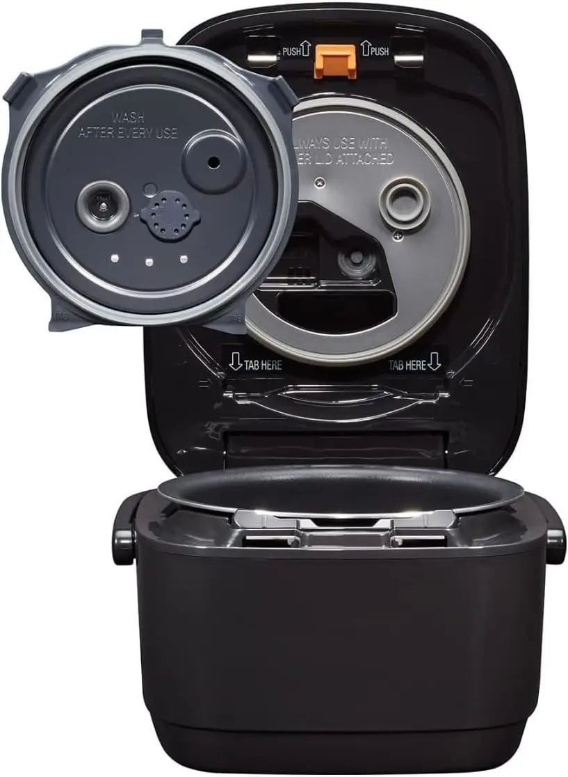 Pressure Induction Heating (IH) Rice Cooker & Warmer 5.5-Cup Pressurized Cooking and Steaming AI Technology Corded Electric 2