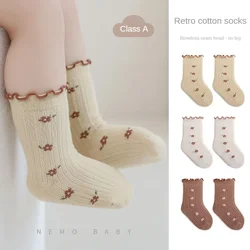 Chaussettes Confortables en Dentelle pour Nouveau-Né, Confortables, en Forme d'Arbre et de Champignon, Princesse, Automne 2023