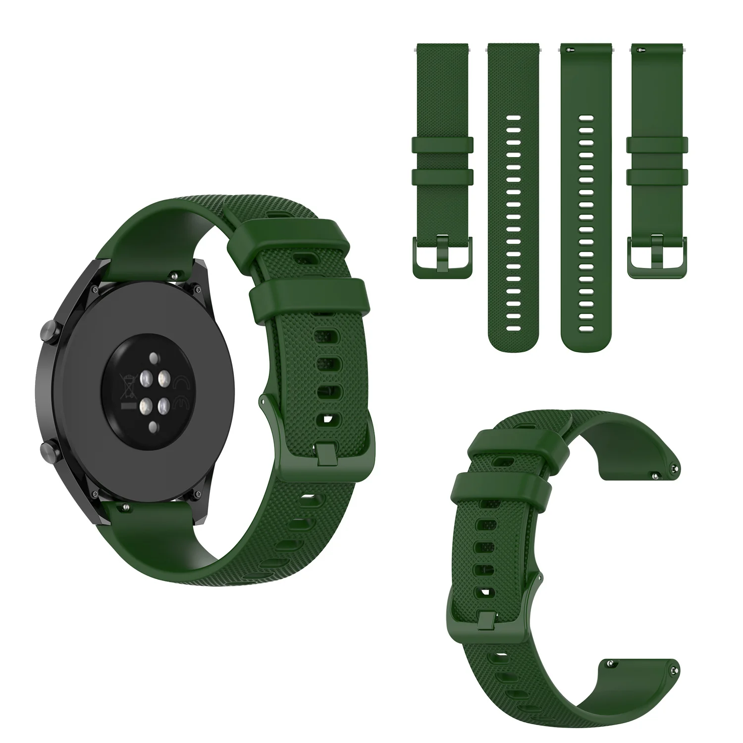 Silicone Watch Band 22mm Silicone Watch Band Strap for Xiaomi Mi Watch Color 2 Replacement Bracelet For Mi Color sports S1 Pro edition correa