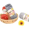 100g/set Chenille Golden Velvet Yarn Medium Thick Hand Woven Fancy Warm Skin Friendly Wool DIY Children's Adult Hat Coat 4
