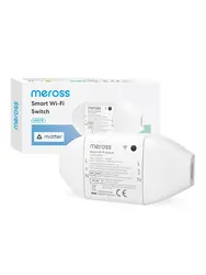 Meross Smart Wi - Fi Switch with Energy Monitoring and Voice Control Compatibility (1 PACK)