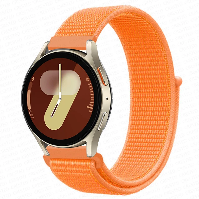 Versatile Nylon Loop Bracelet for Smartwatches - 22mm/20mm Band