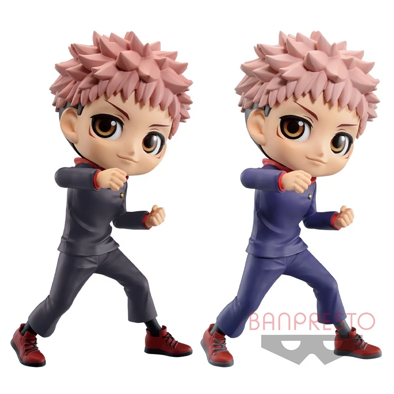 

Bandai Original Q posket Yuji Itadori Action Figure jujutsukaisen Anime Figure Toys For Kids Gift Collectible Model Ornaments