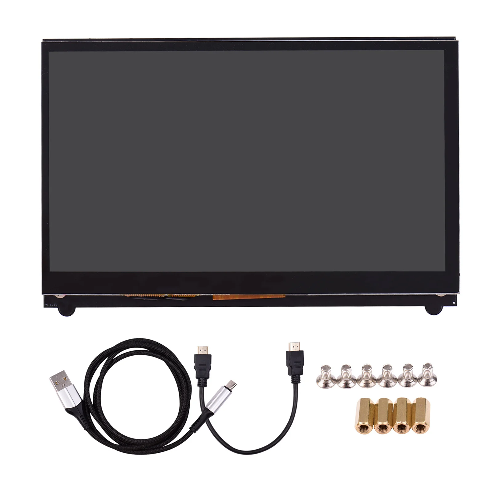 USB HD ̽ ִ  ޴ , 7 ġ HD IPS  ġ ũ ÷, 1024*600 ػ