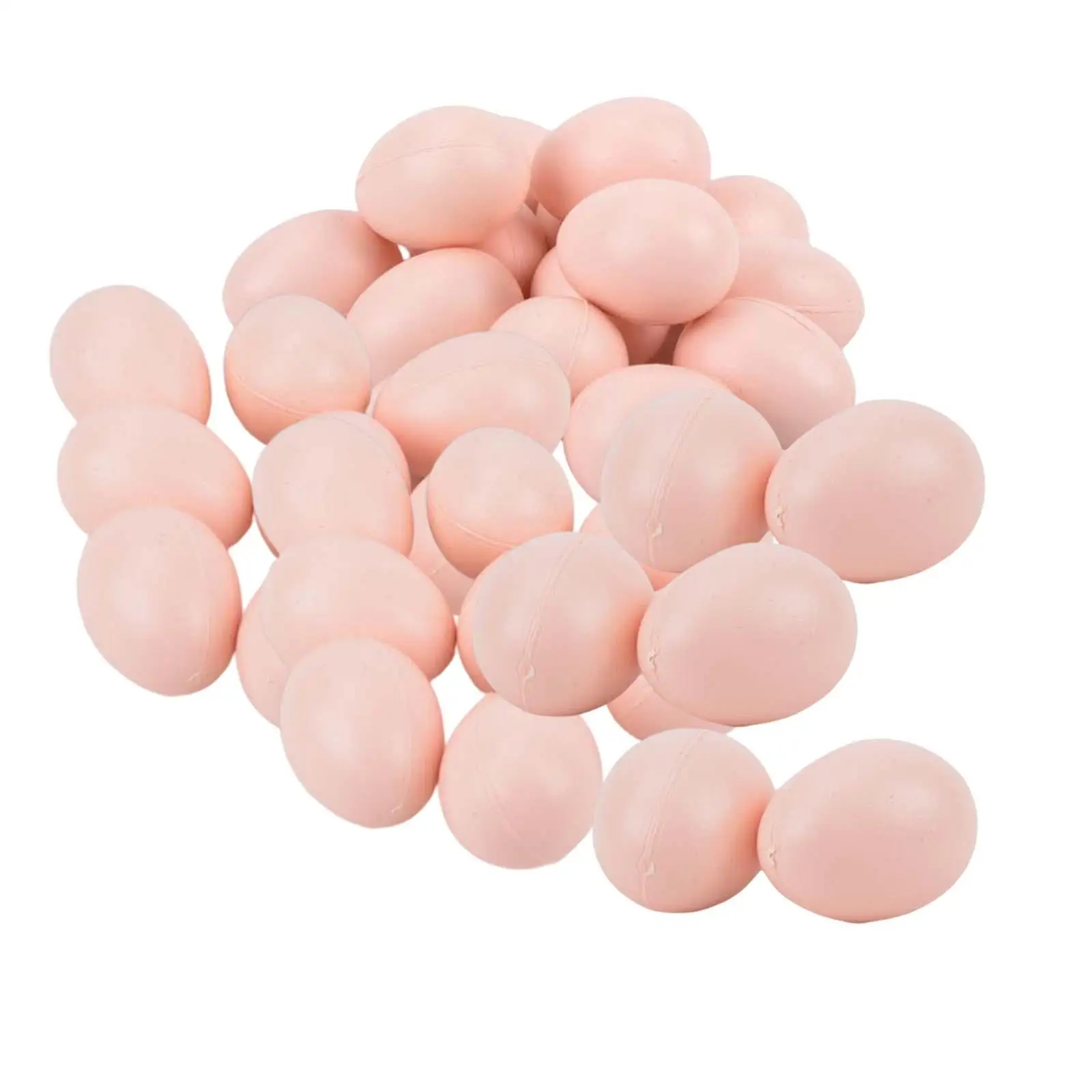 

50 Pieces Egg Easter Decoration DIY Art Crafts Teaching Aids Ornament Educational Toy Fake Egg