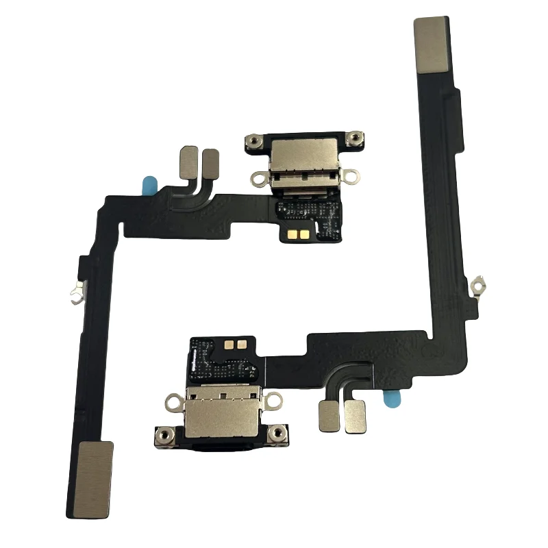 Charging USB Port Flex Cable for iPhone 16 Pro Max 16E Charger Dock Connector Ribbon Repair 1pcs