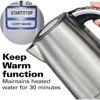 Temperature Control Electric Tea Kettle,1.7 Liter,Fast Boiling 1500W,BPA Free,Cordless,Auto-Shutoff and Boil-Dry Protection 4