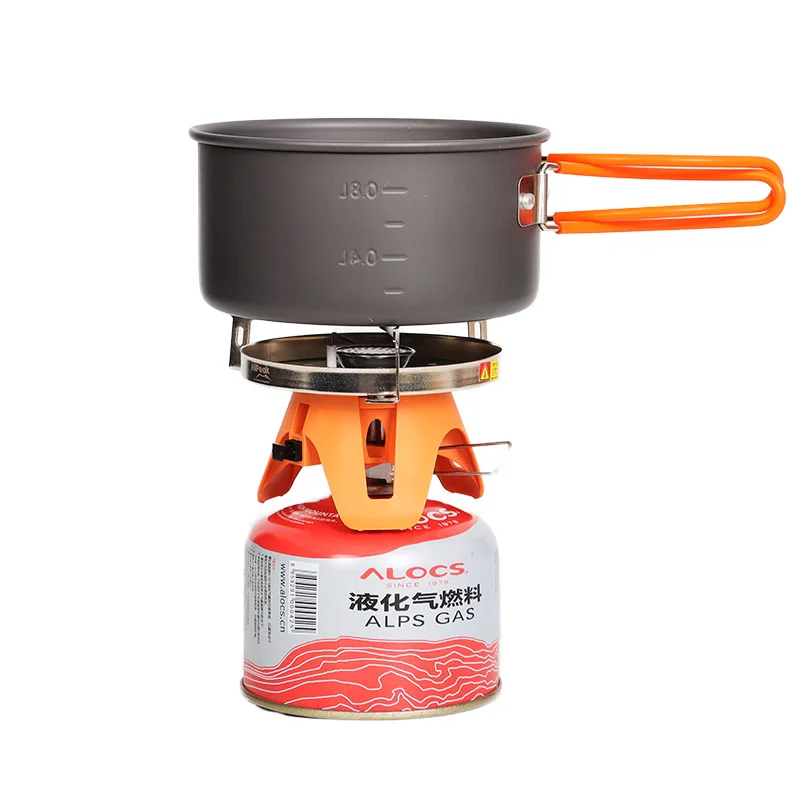Portable Metal Camp Stove Travel Outdoor Camping Manual Stove Stainless Steel and Aluminium with Butane and Propane Fuel Options
