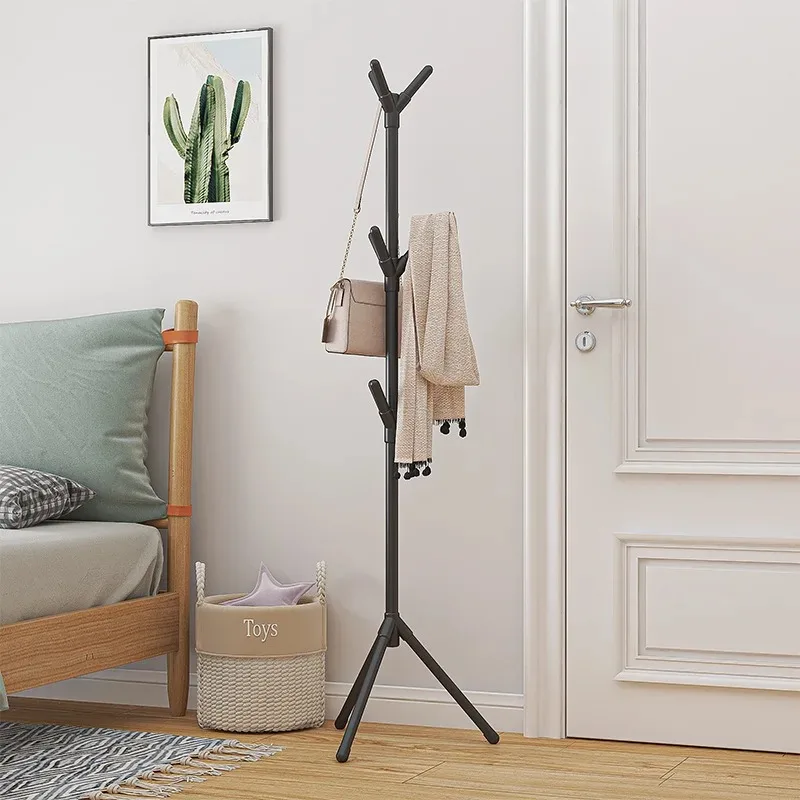 Clothes Rack Stand Tree Branch Shape Multi Hook Mobile and Convenient Coat Rack for Home Living Room Dormitory Clothing Storage clothes rack