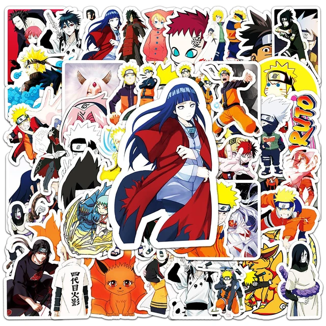 Tattoo stickers waterproof male and female long-lasting Japanese comics  two-dimensional Naruto Uzumaki Naruto Kakashi Gaara - AliExpress